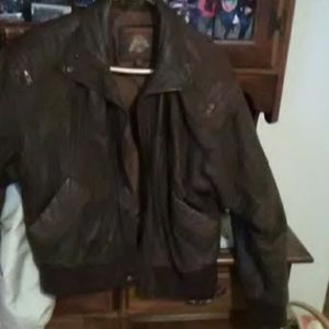 Leather jacket